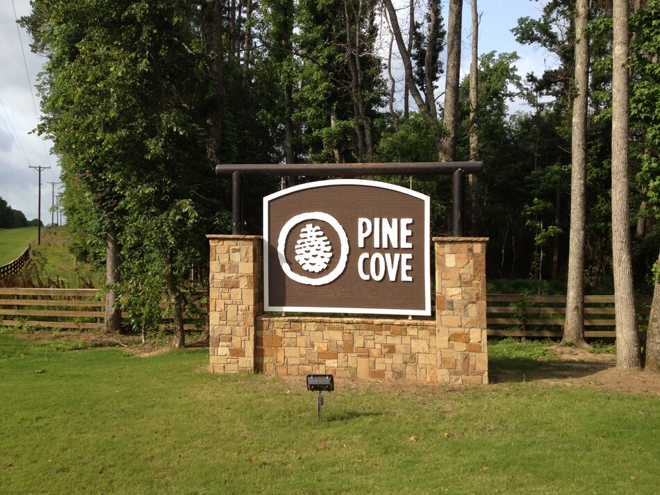 Pine Cove · Signage