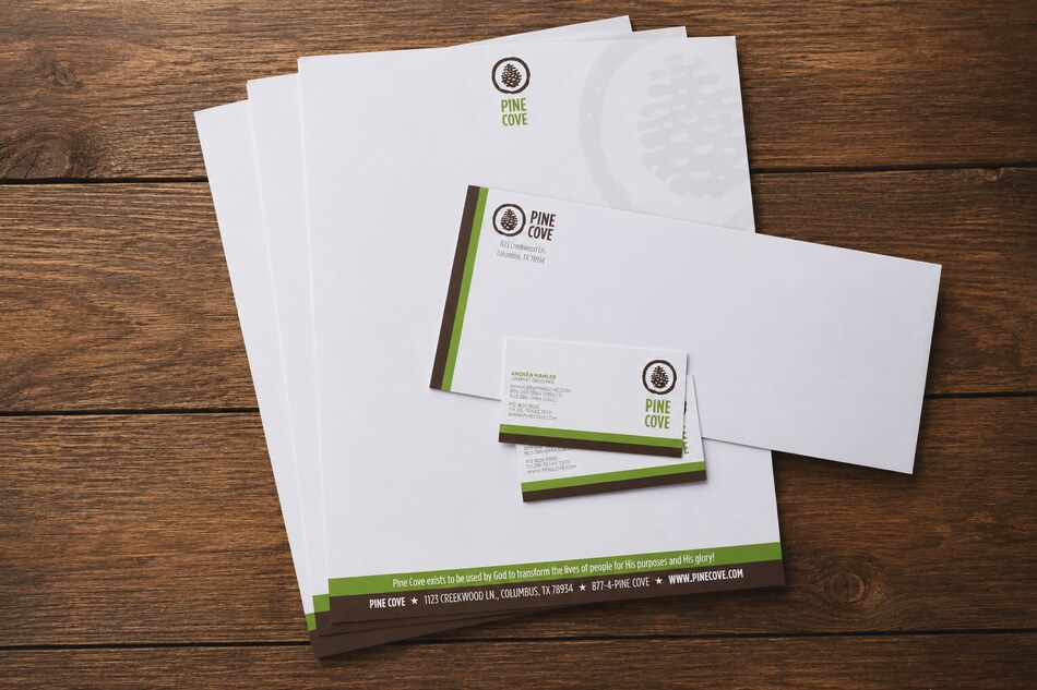 Pine Cove · Stationery